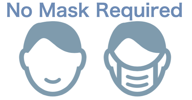 No mask required｜感染対策ポリシー